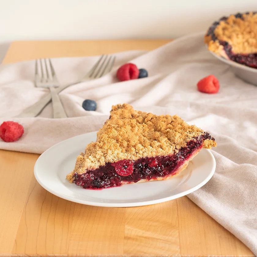 Achatz 9” Crumble Crust Michigan Four Berry Christmas Pie (Corp)